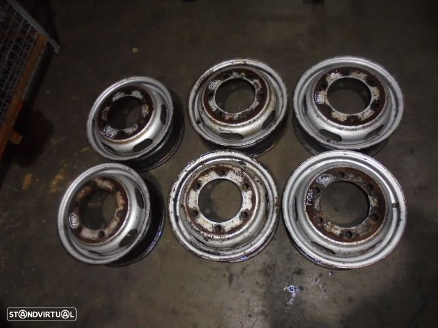 Jogo De Jantes 9044000002 VW LT 46 2 CHASSIS CABINE 1999 2.8TDI 130CV 2P BRANCA 5.5Jx15 6X250 161MM MERCEDES SPRINTER 2 W906 2009 2.2CDI 130CV 4P BRANCA - 4