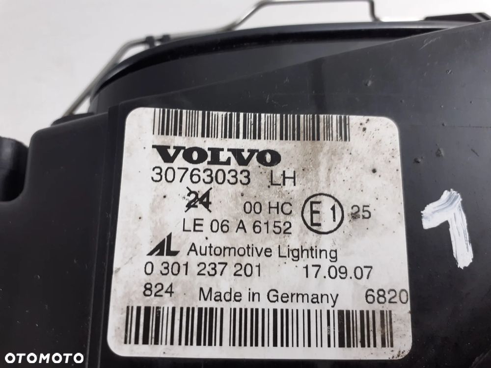 Lampa Lewa Volvo V50 S40 2007-2012 rok - Europa. - 10