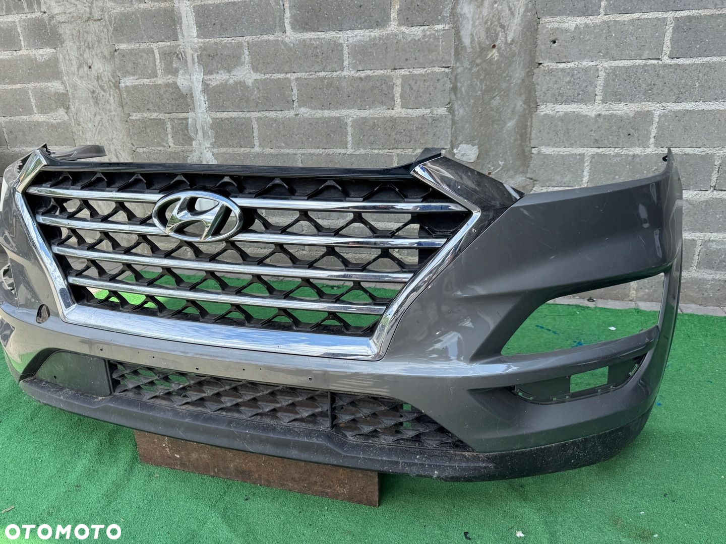 HYUNDAI TUCSON III 3 LIFT 19- BEZ DZIUR ZDERZAK PRZEDNI ORG EU - 6