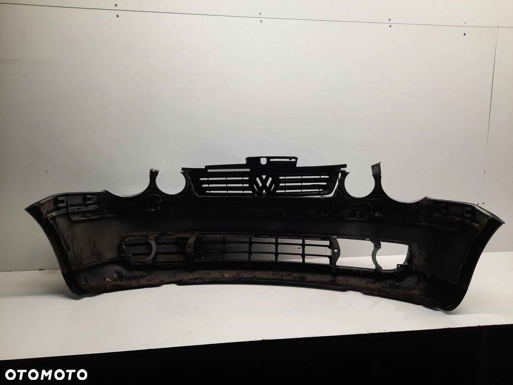 ^ ZDERZAK PRZÓD PRZEDNI VW VOLKSWAGEN POLO 9N LA7W SREBRNY - 7