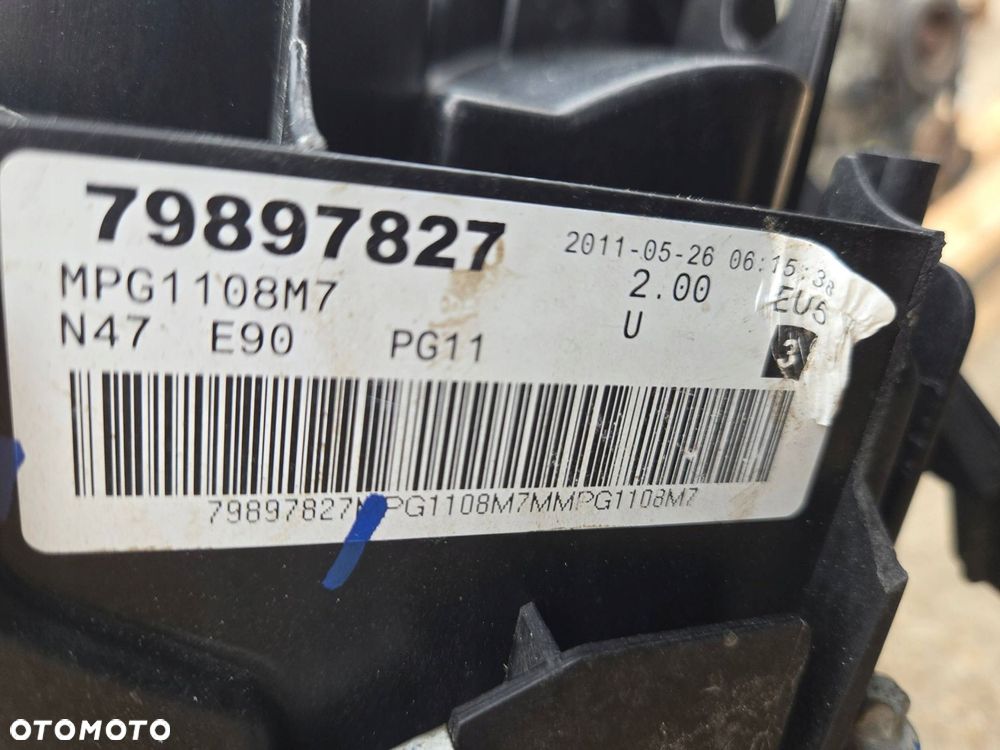 silnik kompletny bmw e60 e90 f11 2.0d n47d20c 143km 2011r nr mag 5346a - 6