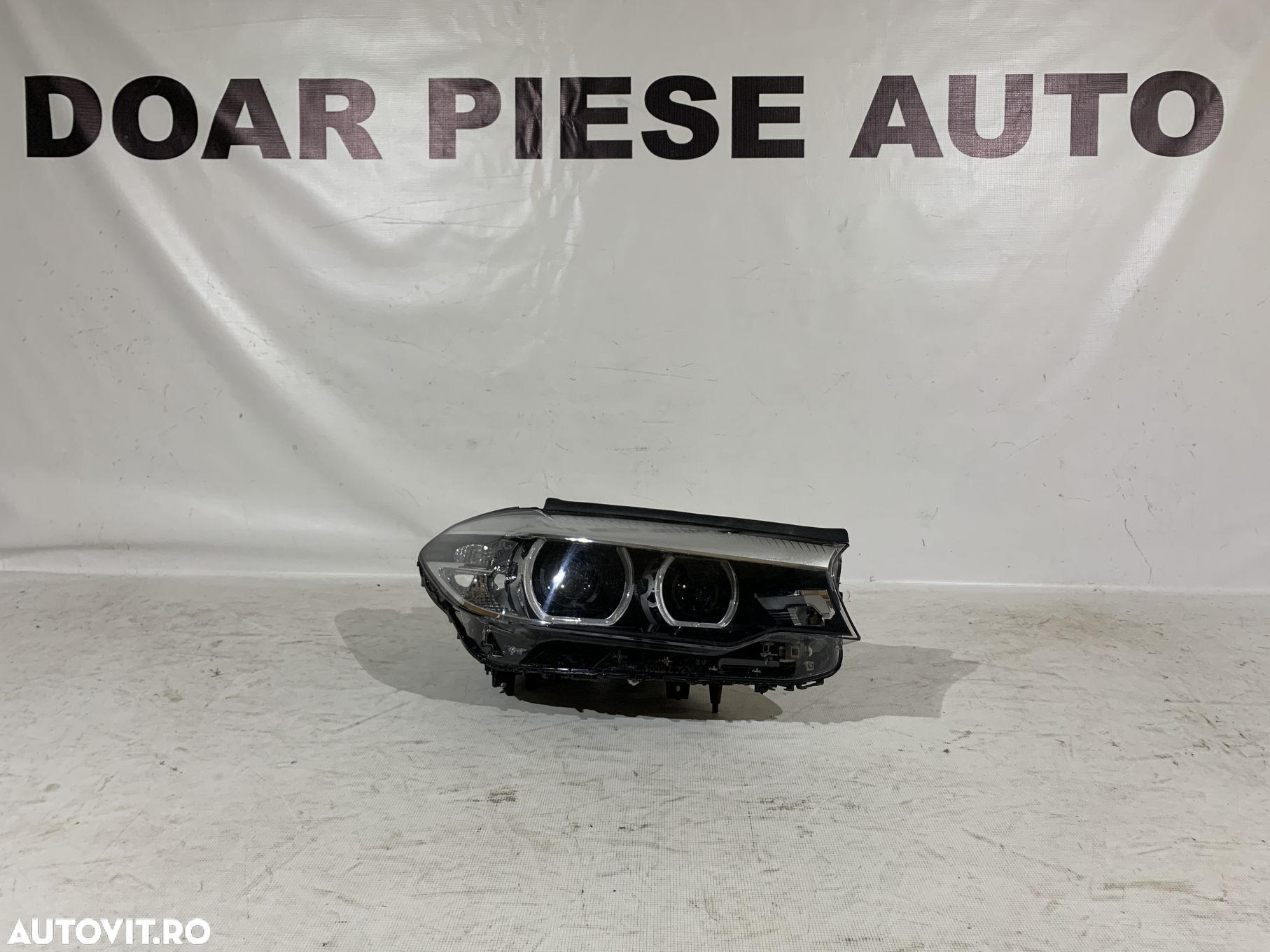 Far dreapta full led adaptiv BMW Seria 5, G30, G31, 2016, 2017, 2018, 2019, 2020, cod origine OE 7439201. - 1