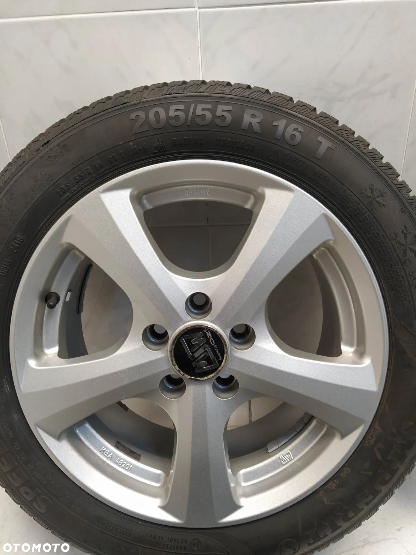 SKODA SEAT AUDI VW 7X16 ORYGINALNE MSW FELGI ALUMINIOWE R16 ET45 OPONY 205/55 KOŁA - 7