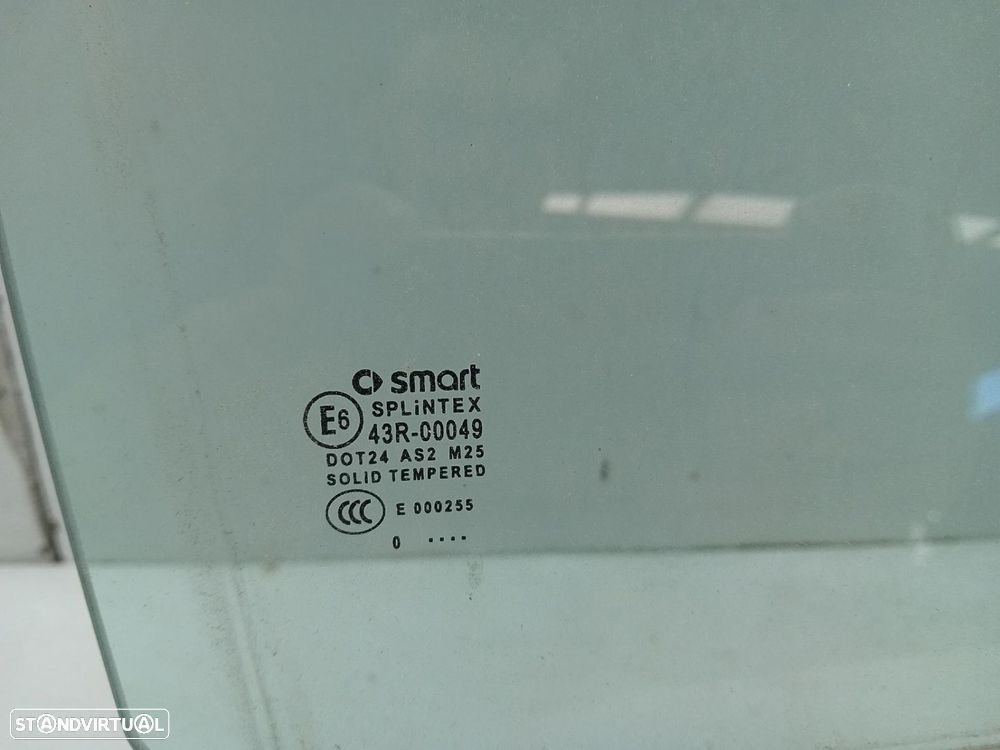 Vidro porta frente direita SMART ForTwo Cabrio (451) - 3