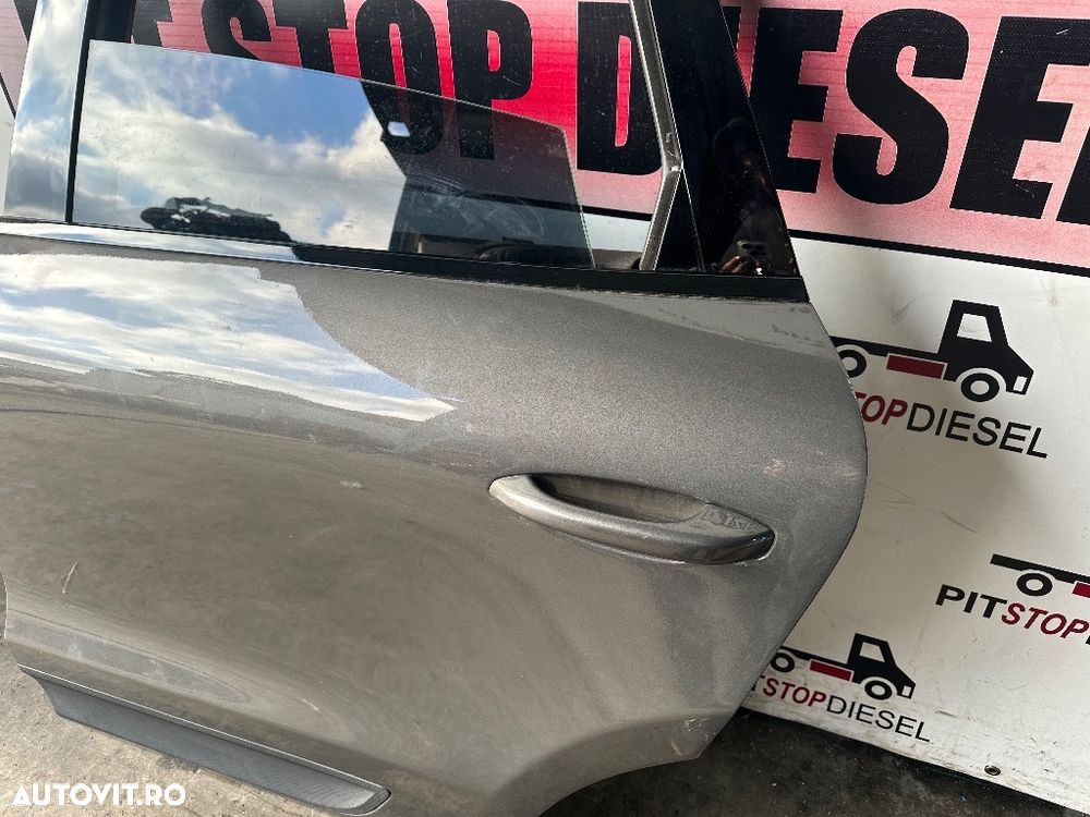 Usa portiera stanga spate Porsche Macan-S 95B gri 2014 2015 2016 2017 2018 2019 - 2