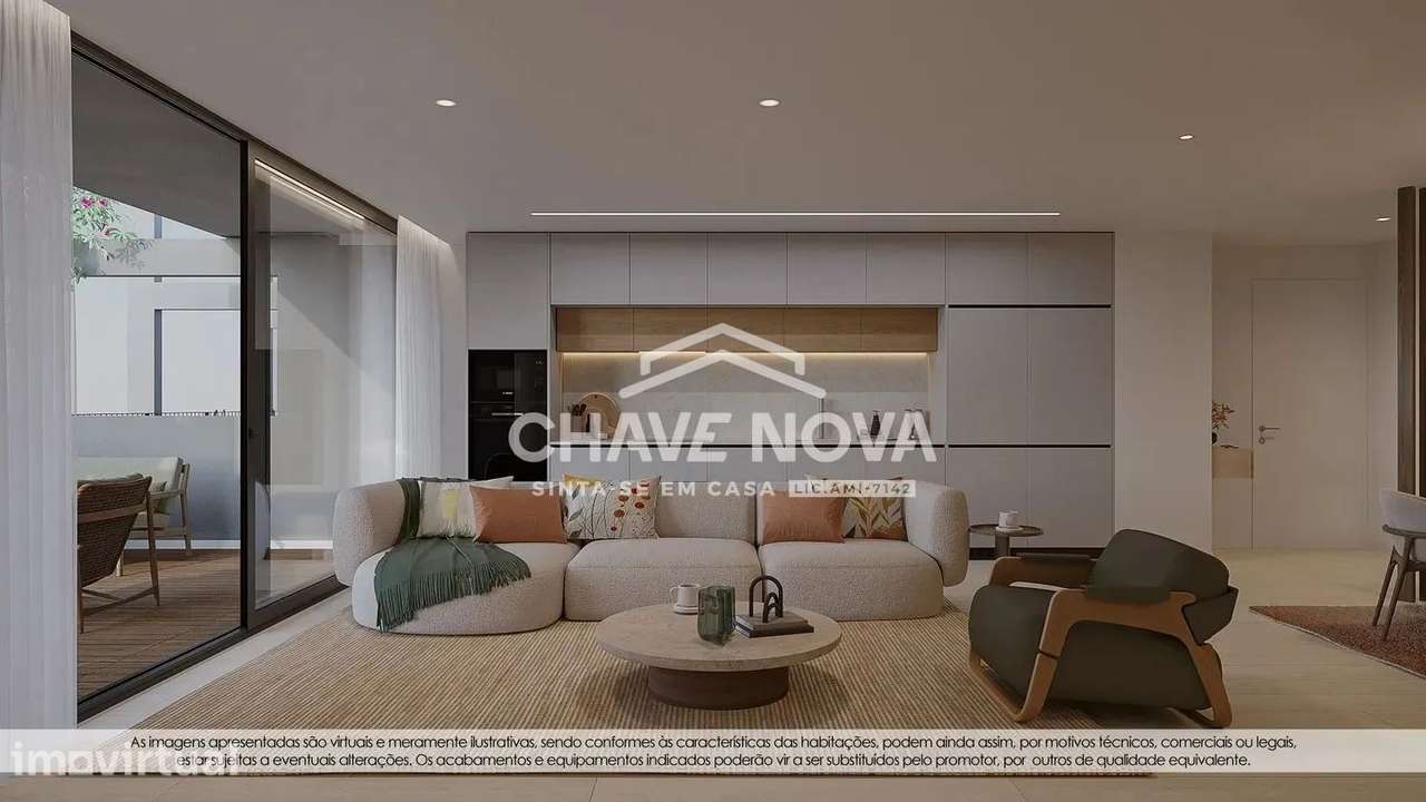 Apartamento T1 Novo com Varanda e Lugar de Garagem  Vila Nova de Gaia - Grande imagem: 2/16