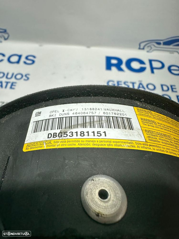 .Airbag Volante Guiador Original GM Opel 13188241 2000 - 2010 - 8