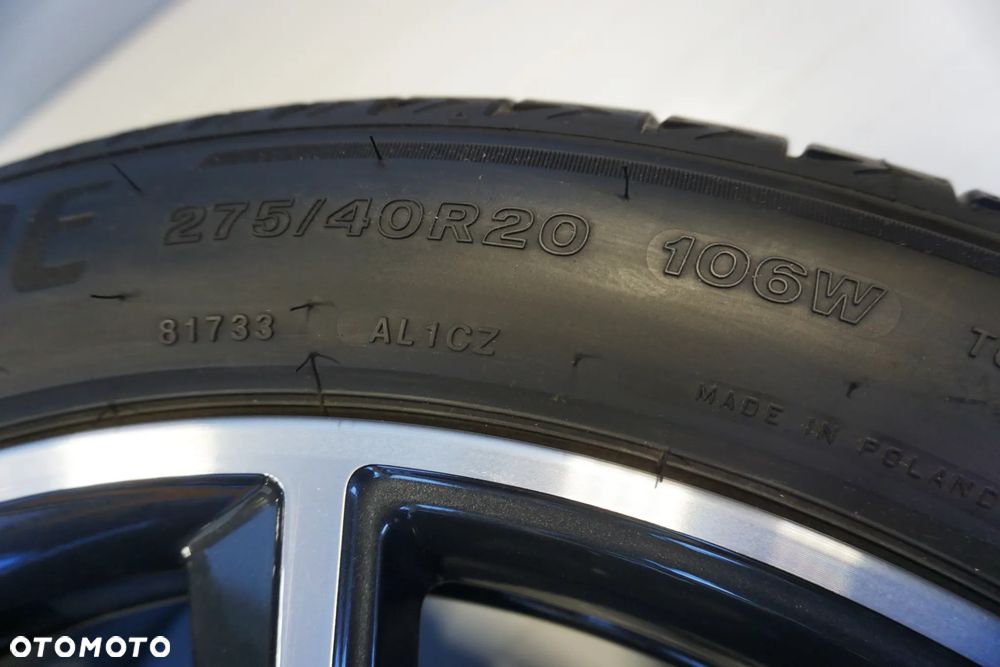 Koła 20 calowe felgi oryginalne BMW X3 8010268 8010269 Bridgestone Alenza 001 RFT * - 15