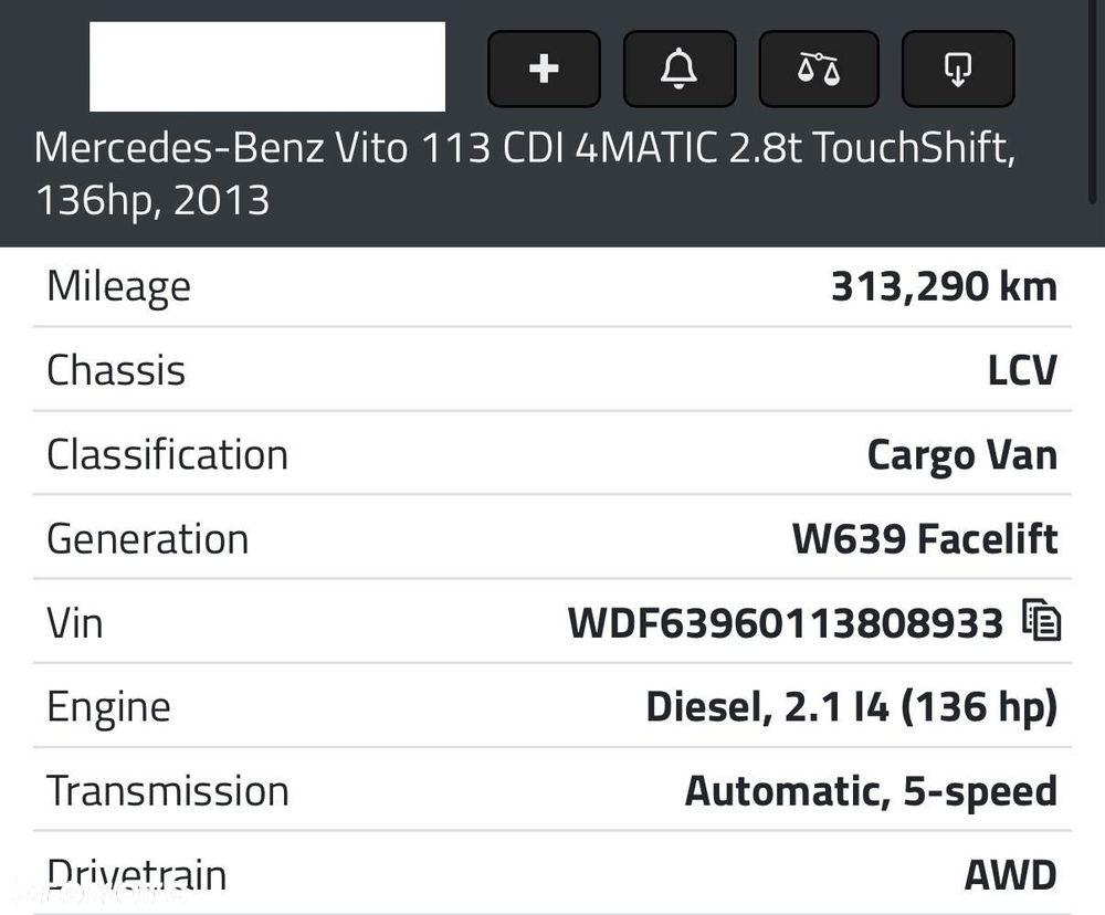 SILNIK 651940 Mercedes Viano Vito W639 2.2 CDI 113 CDI 136KM diesel 651.940 - 3