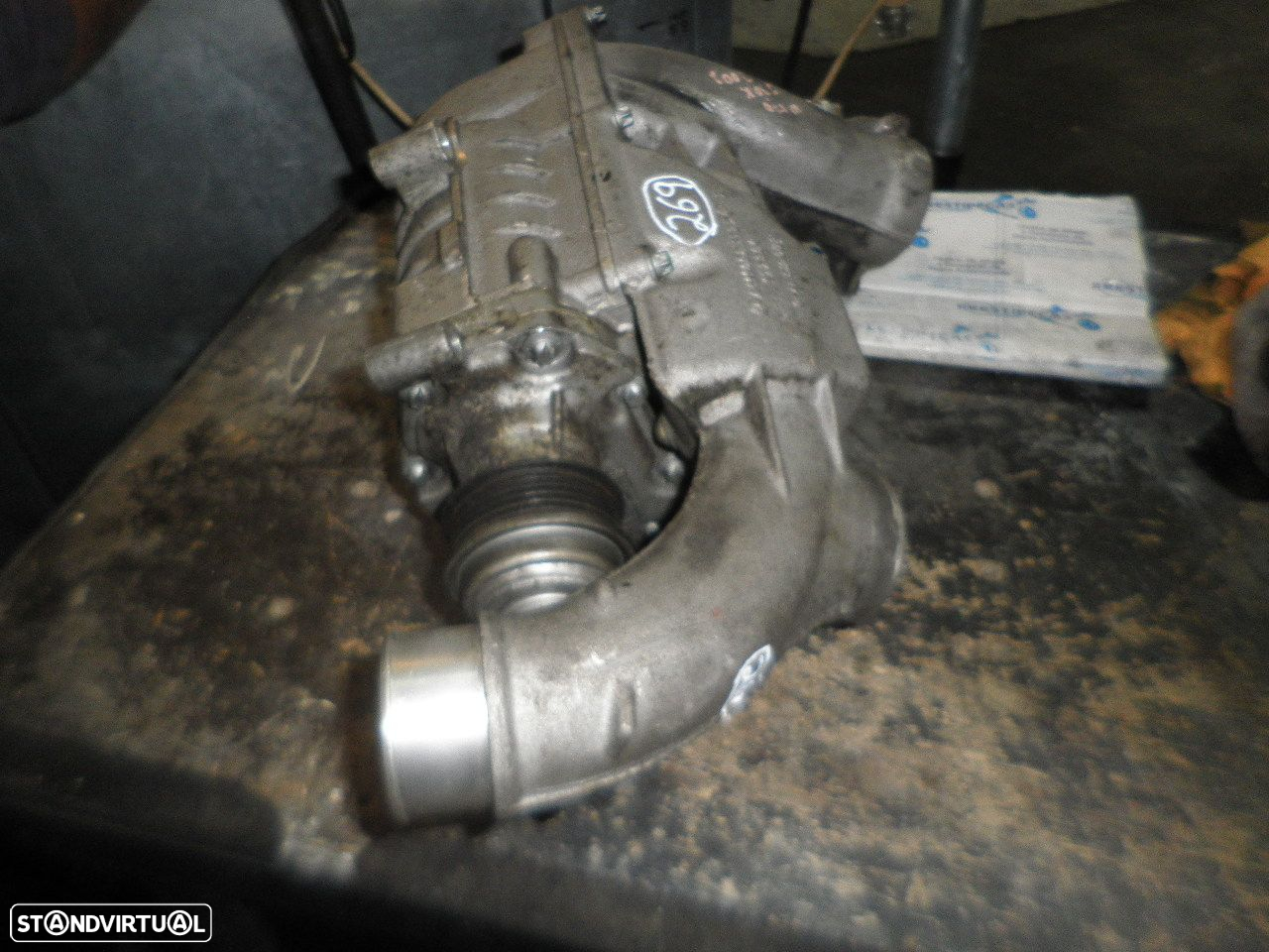 Turbo A1110901080 MERCEDES SLK W170 1997 2.3I 195CV 2P CINZA GASOLINA - 3