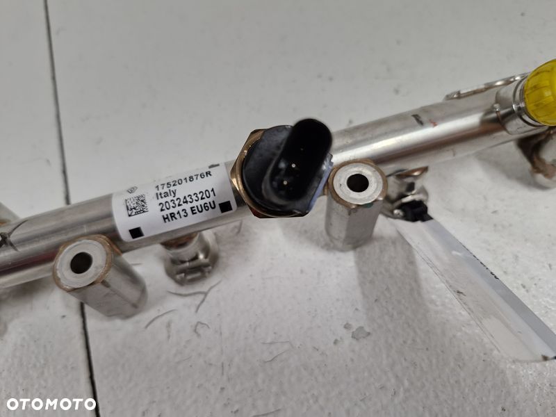 RENAULT KADJAR LIFT ARKANA 1.3 TCE DIG-T LISTWA WTRYSKOWA CZUJNIK 175201876R - 6