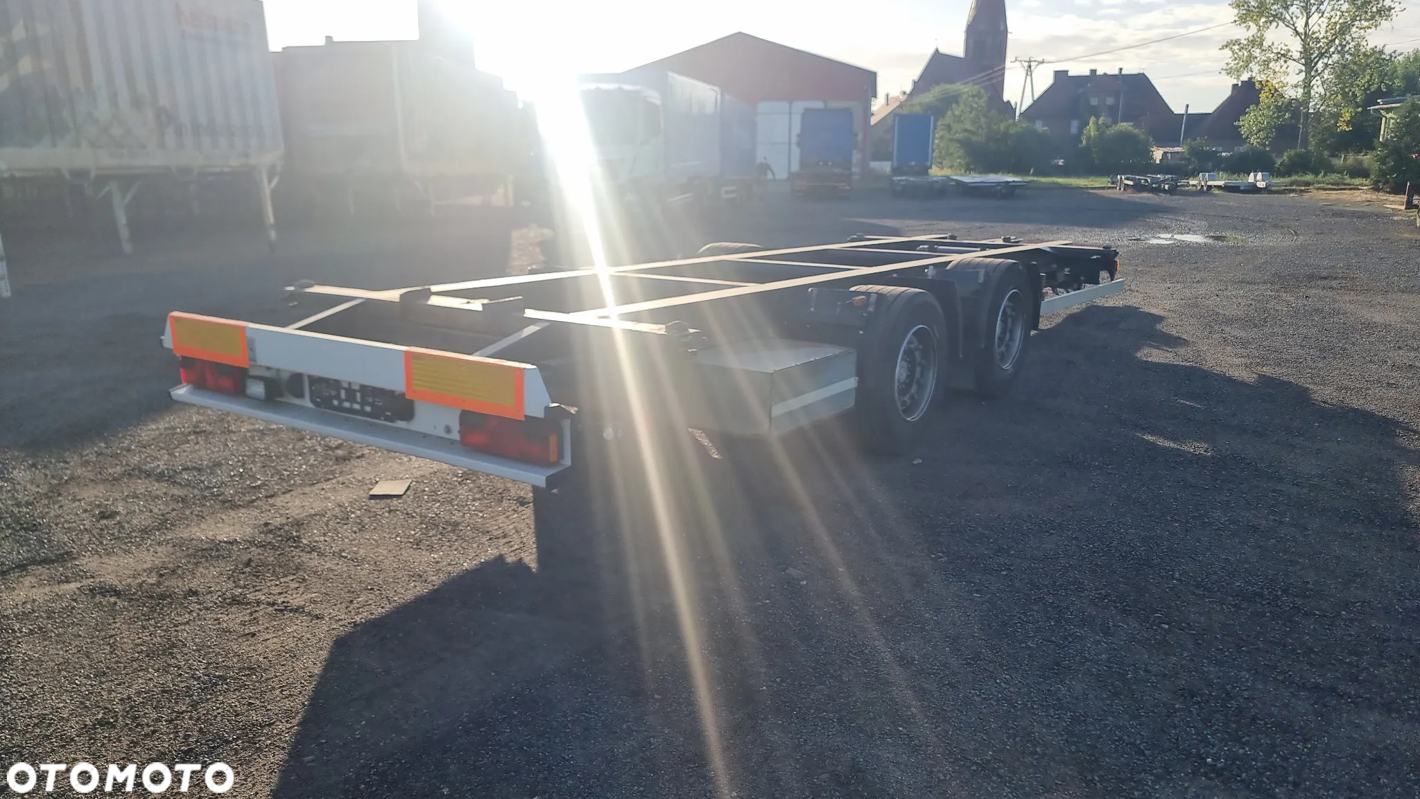 H&W 15.500zł netto TANDEM BDF 7.45-7.80m JUMBO DOLNY ZACZEP HAMULCE TARCZOWE osie SAF MOŻLIWOŚĆ TRANSPORTU - 3