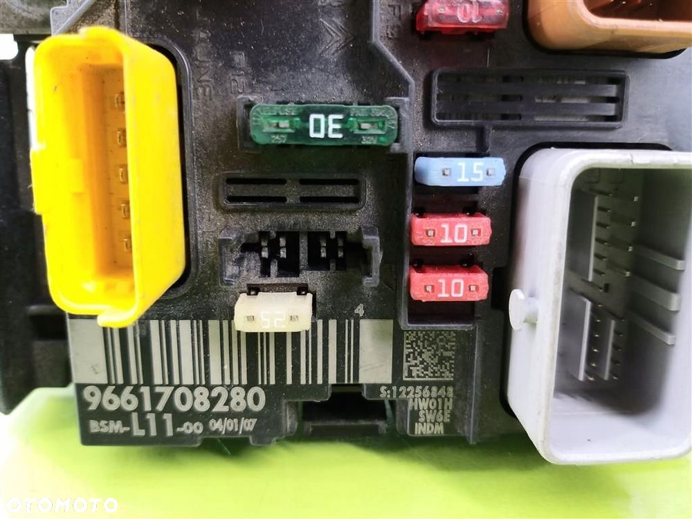 Moduł BSM sterownik Peugeot 307 I 2001-2008 DELPHI 9661708280 - 7