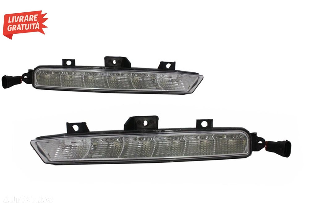 Lumini de zi dedicate Mercedes E-Class W212 (2009-2013) A-Design- livrare gratuita - 1