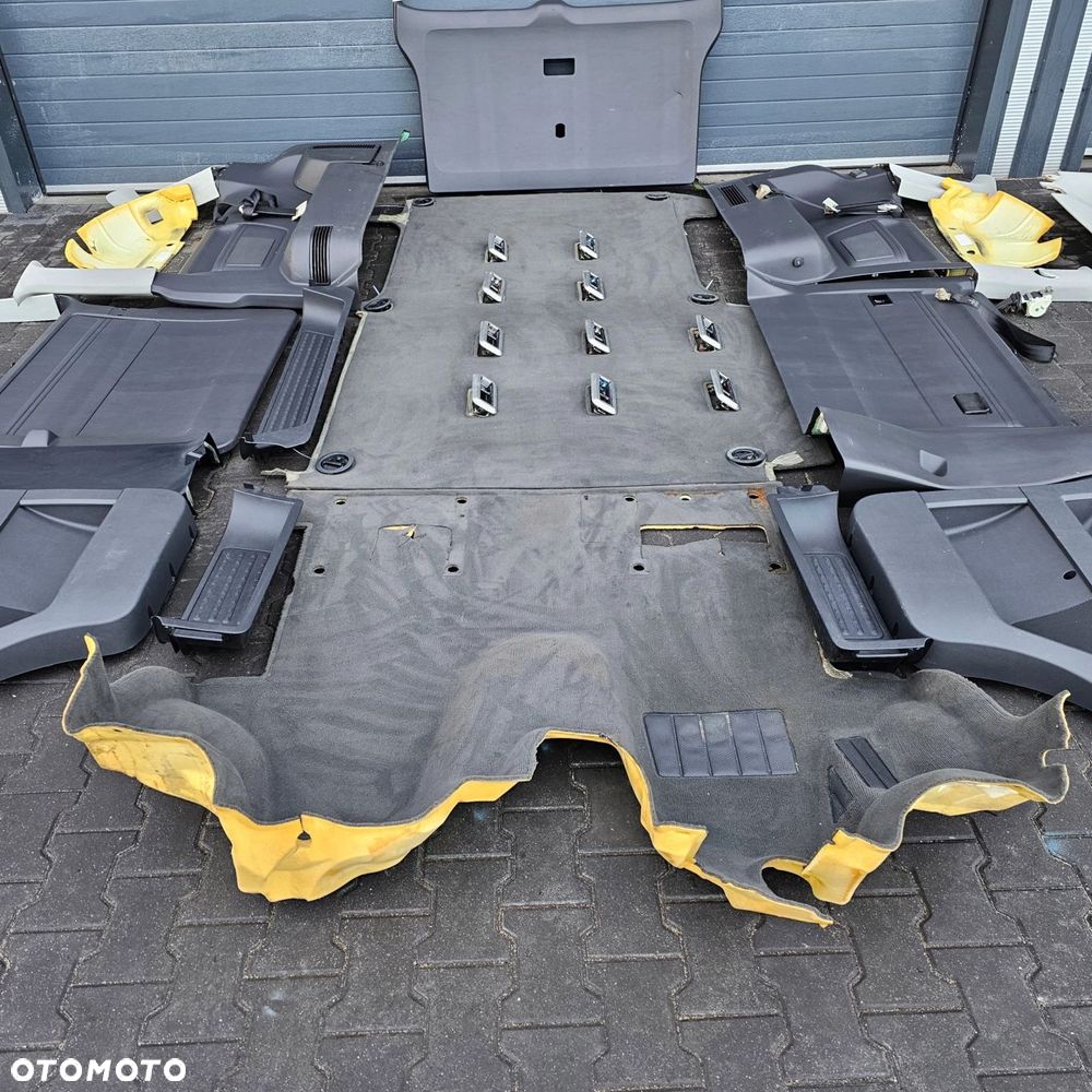VW T5 T6 CARAVELLE KRÓTKA wnętrze wykładzina tapicerka fotel fotele KOMPLET - 6