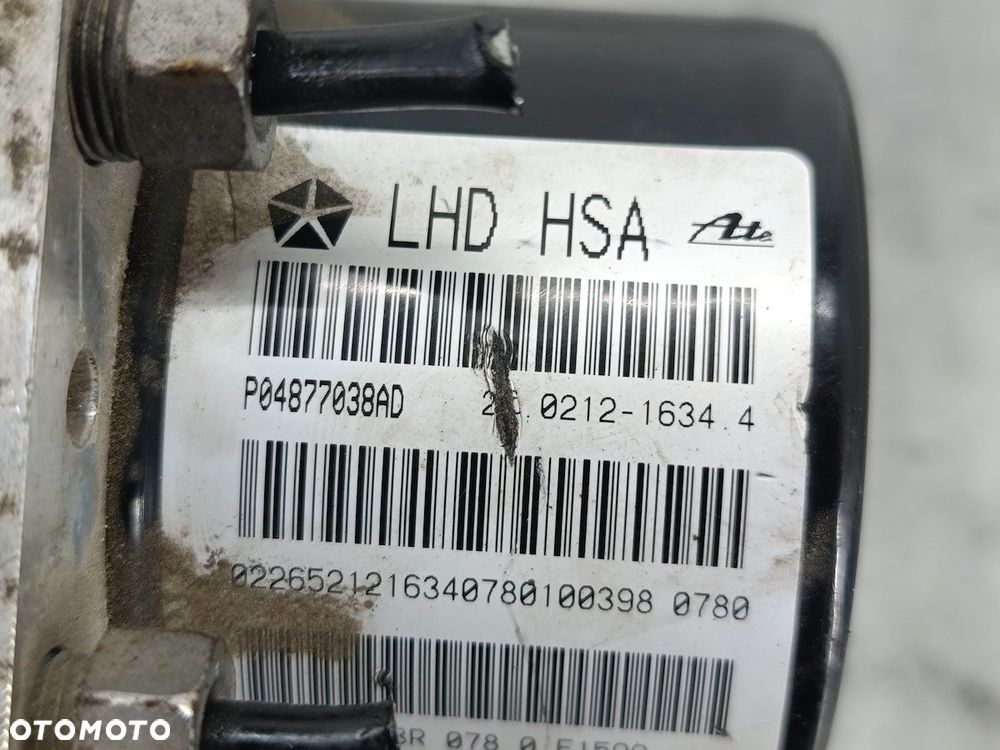 POMPA ABS DODGE CALIBER P04877038AD  LHD HSA 25.0212-1634.4  ATE 2.0 16V - 6