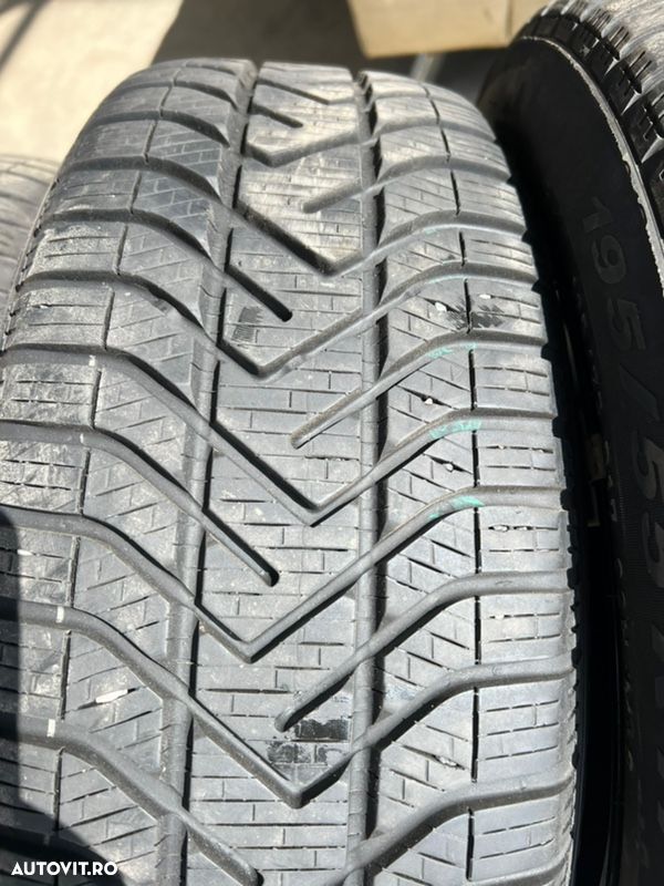 vând jante originale Mini Cooper pe 17” cu anvelope iarnă - 11