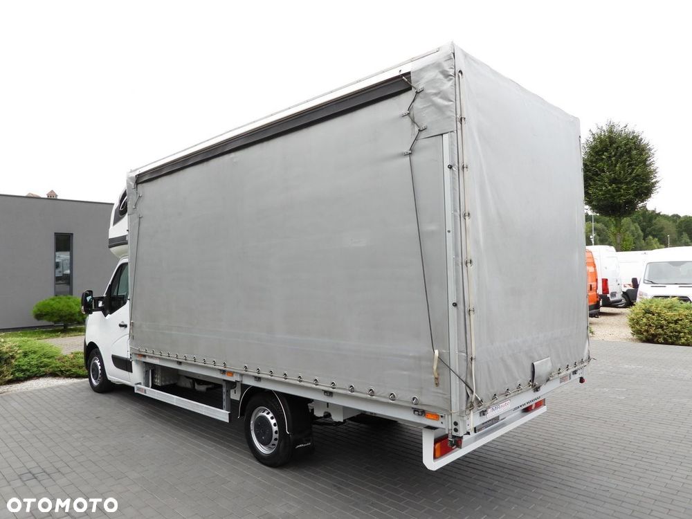 Renault MASTER PLANDEKA 10 PALET WEBASTO TEMPOMAT LEDY PNEUMATYKA KLIMATYZACJA  165KM - 11