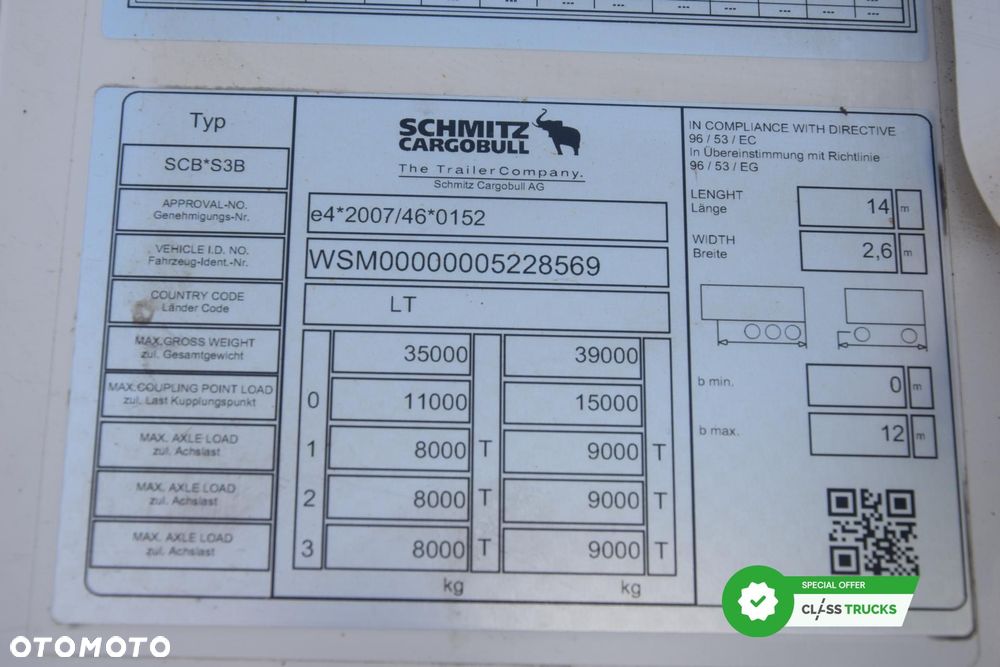 Schmitz Cargobull SKO Double Deck FP 60 ThermoKing SLXi 300 - 16