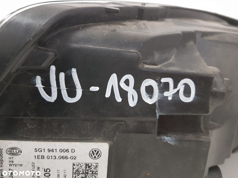 VW GOLF 7 VII LIFT LAMPA PRAWA PRZEDNIA PRZÓD ZWYKŁA EUROPA 5G1941006D PUSZKA - 15