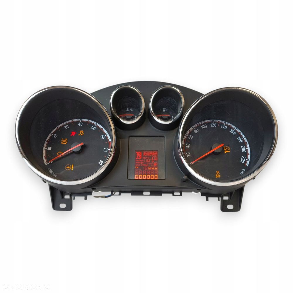 LICZNIK ZEGARY 13346172 ABJS Opel Meriva B 1.4 16V Turbo Benzyna europa - 12