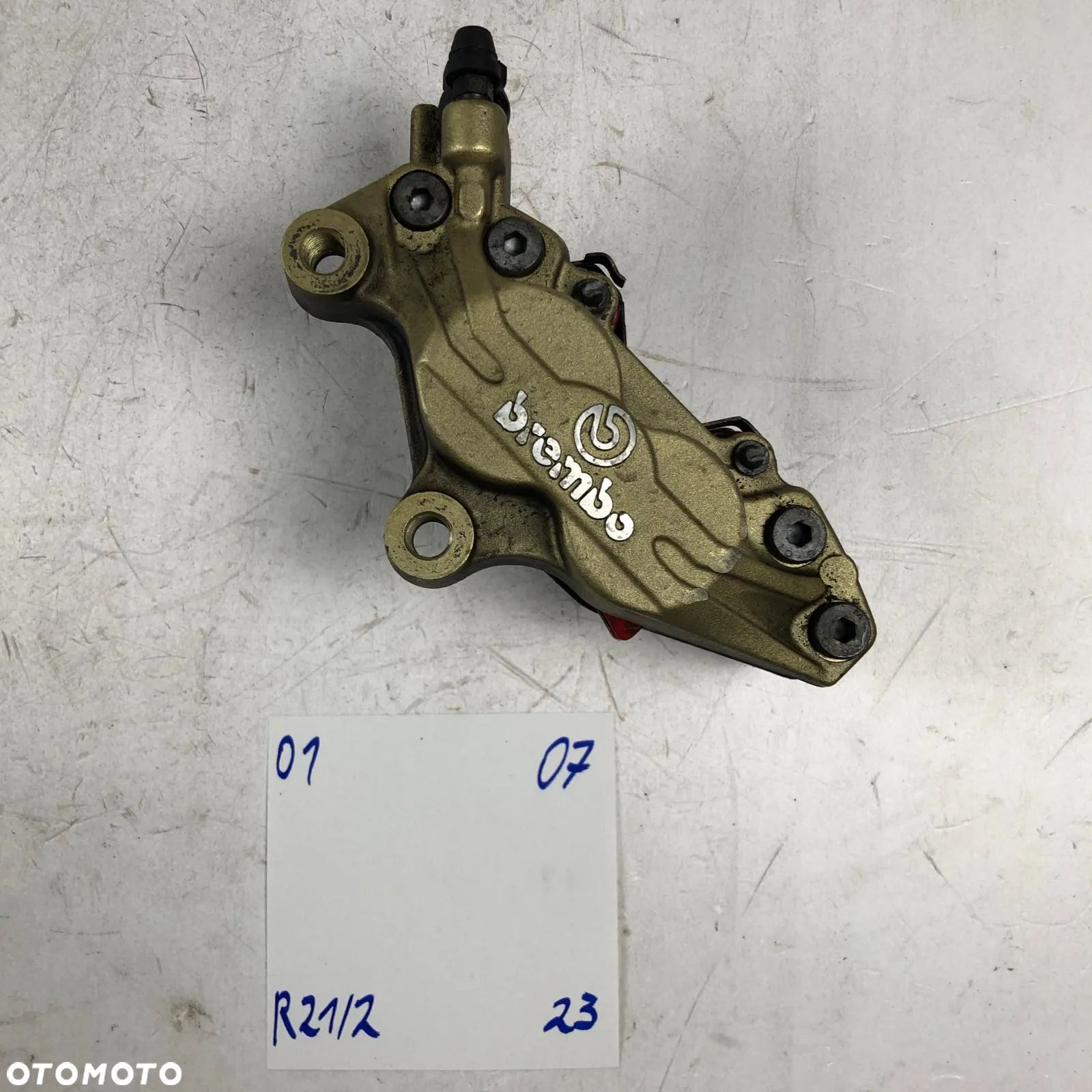 Cagiva Raptor 1000 00-05 Lewy Przód Zacisk Hamulcowy - 1