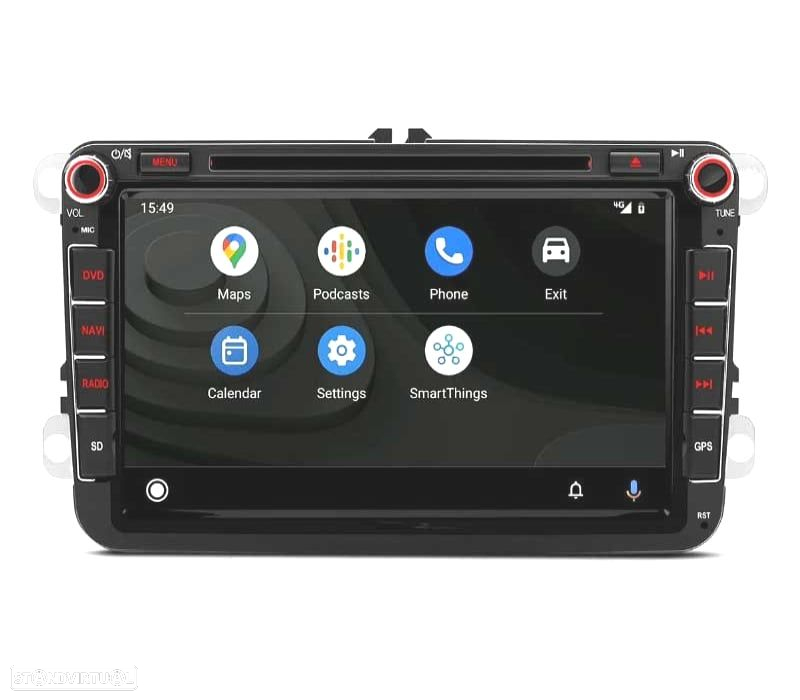 AUTO RADIO GPS ANDROID 12 PARA VOLKSWAGEN VW GOLF POLO PASSAT CADDY TOURAN USB GPS TACTIL HD - 8