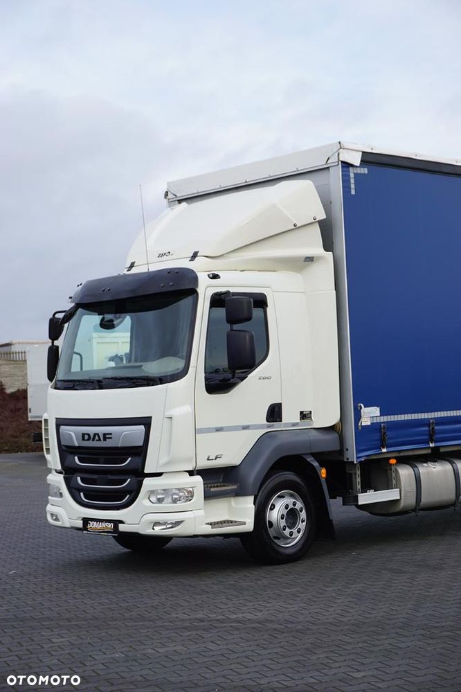 DAF LF / 260 / ACC / E 6 / FIRANKA / 21 PALETY / DŁ. 8,5 M / ŁAD. 8760 KG - 21
