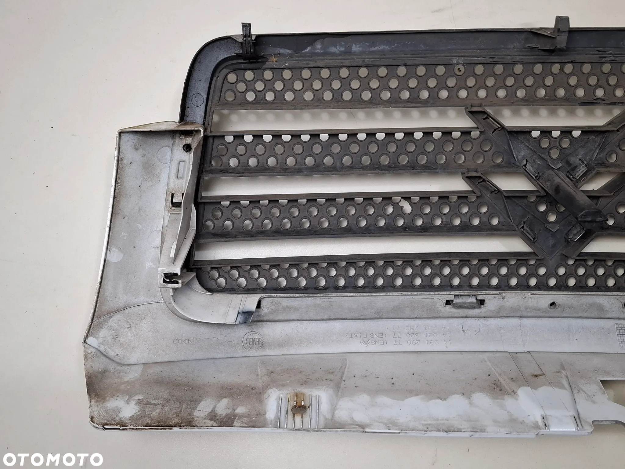 CITROEN JUMPY I LIFT 2004-2007 ATRAPA GRILL - 6