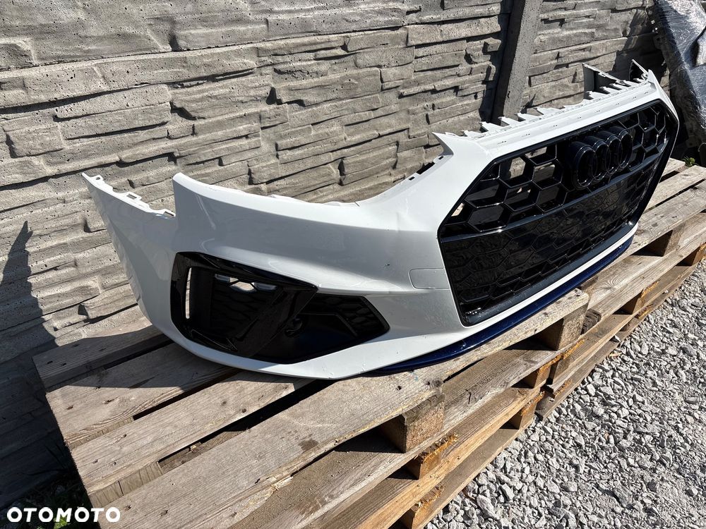 Audi A4 S4 S Line B9 lift 2019- zderzak przedni - 4