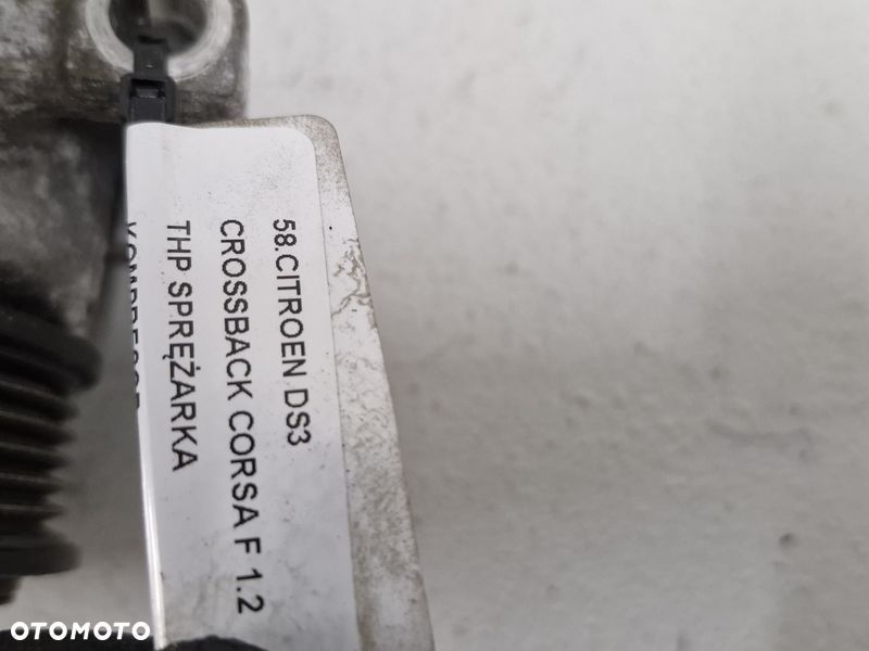 CITROEN DS3 CROSSBACK CORSA F 1.2 THP SPRĘŻARKA KOMPRESOR KLIMATYZACJI 9834779880 - 6