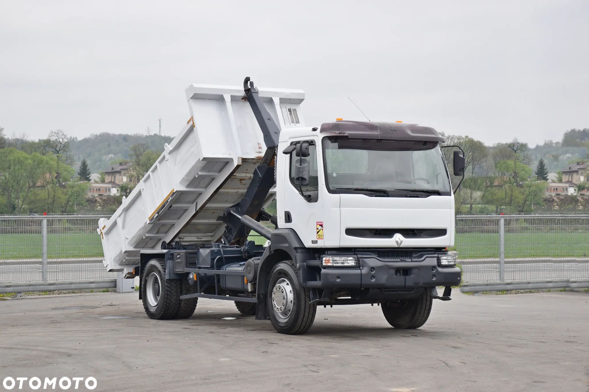 Renault KERAX 320 * Hakowiec + KONTENER * STAN BDB - 1