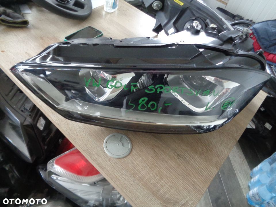 VW GOLF SPORTSVAN LAMPA PRZÓD LEWA EUROPA 517941031B - 1
