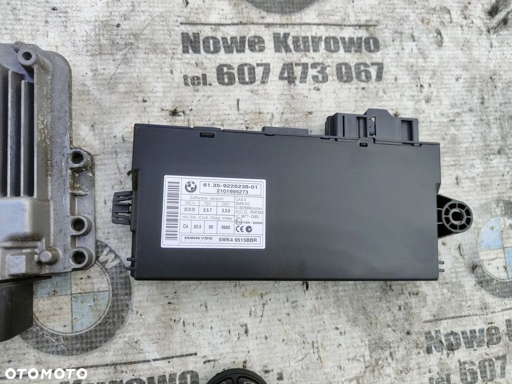 MINI Cooper Clubman R55 R56 R57 R58 R59 Zestaw startowy starownik silnika N16 7607685 - 3
