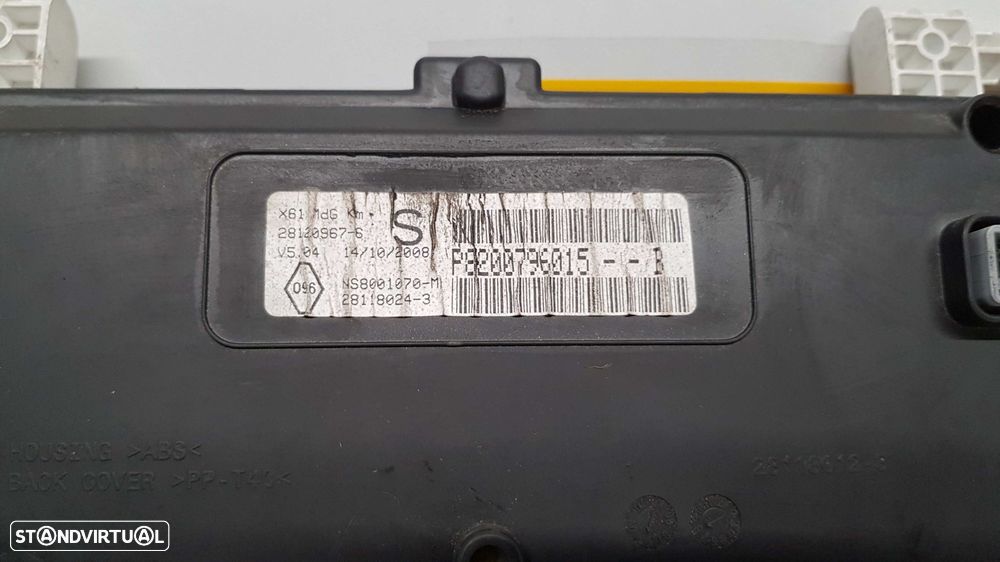 Quadrante / Conta Rotaçoes Renault Kangoo / Grand Kangoo (Kw0/1_) - 4