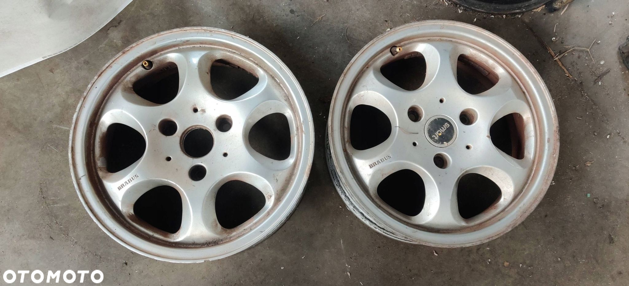 Smart ForFour I 2005 Felgi aluminiowe R15 brabus - 2