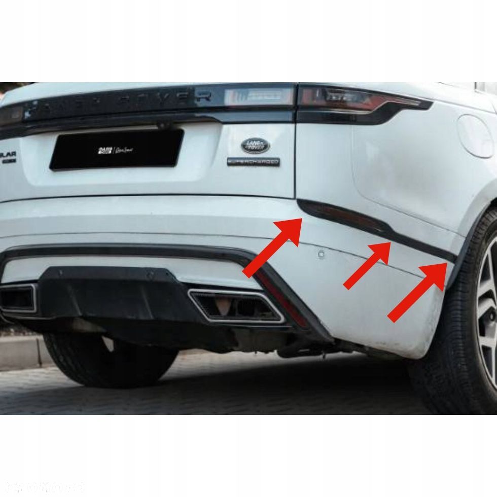 Land Rover Range Rover Velar 2017 Tył Listwa zderzaka tylnego - 1