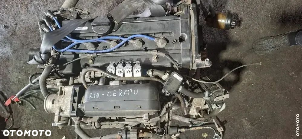 Silnik słupek Kia Cerato Matrix Getz 1,6 G4ED