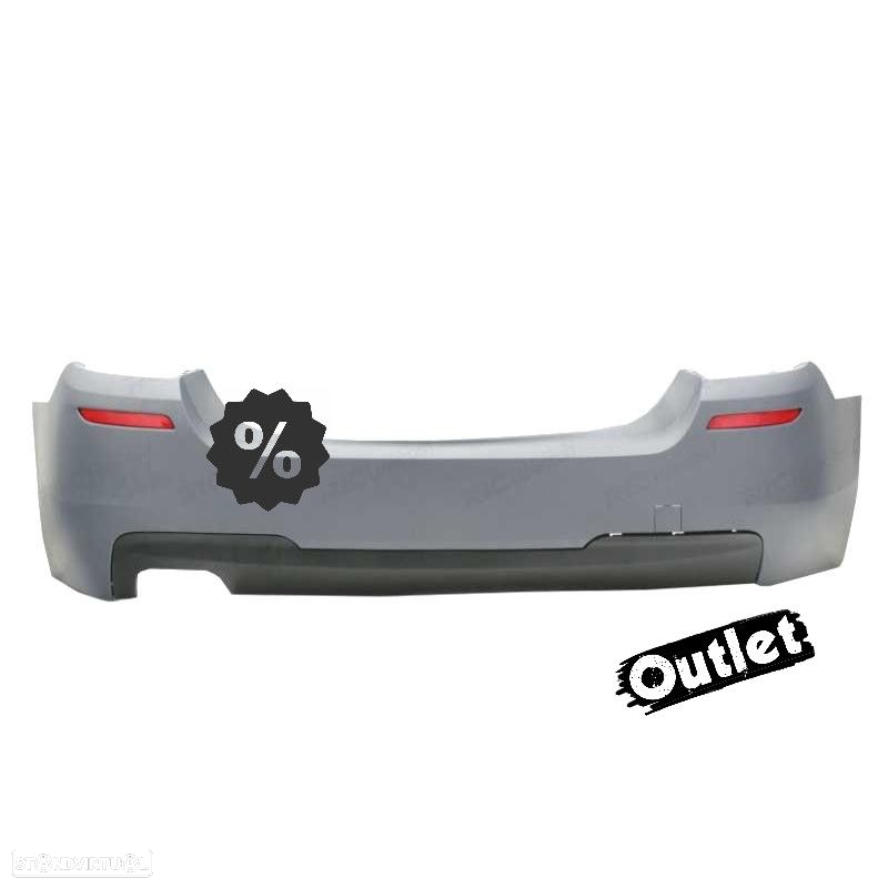 C011819C1 PARA-CHOQUES TRASEIRO BMW F10 10-16 LOOK M TECH - 8