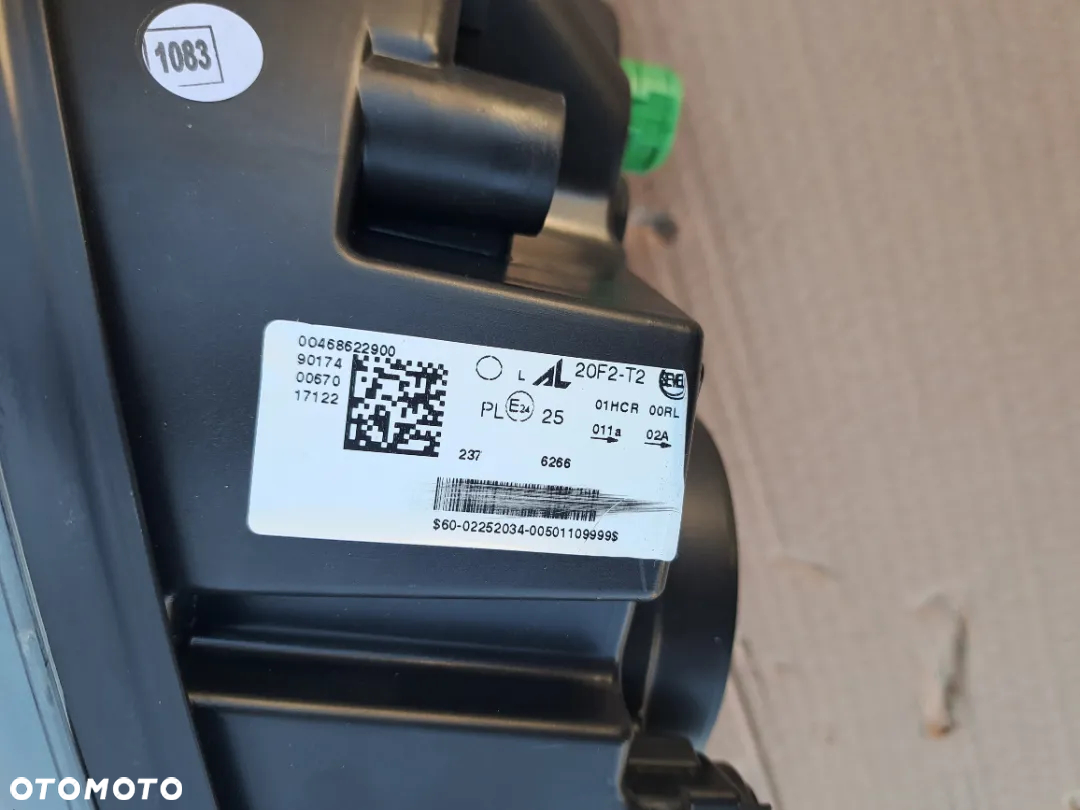 Lampa przednia Lewa Fiat Ducato III Citroën Jumper II Peugeot Boxer II Lift Zwykła 46862290 Reflektor lewy przód Movano C Boxer II Jumper II Ducato III Lift 2014 2015 2016 2017 2018 - 5