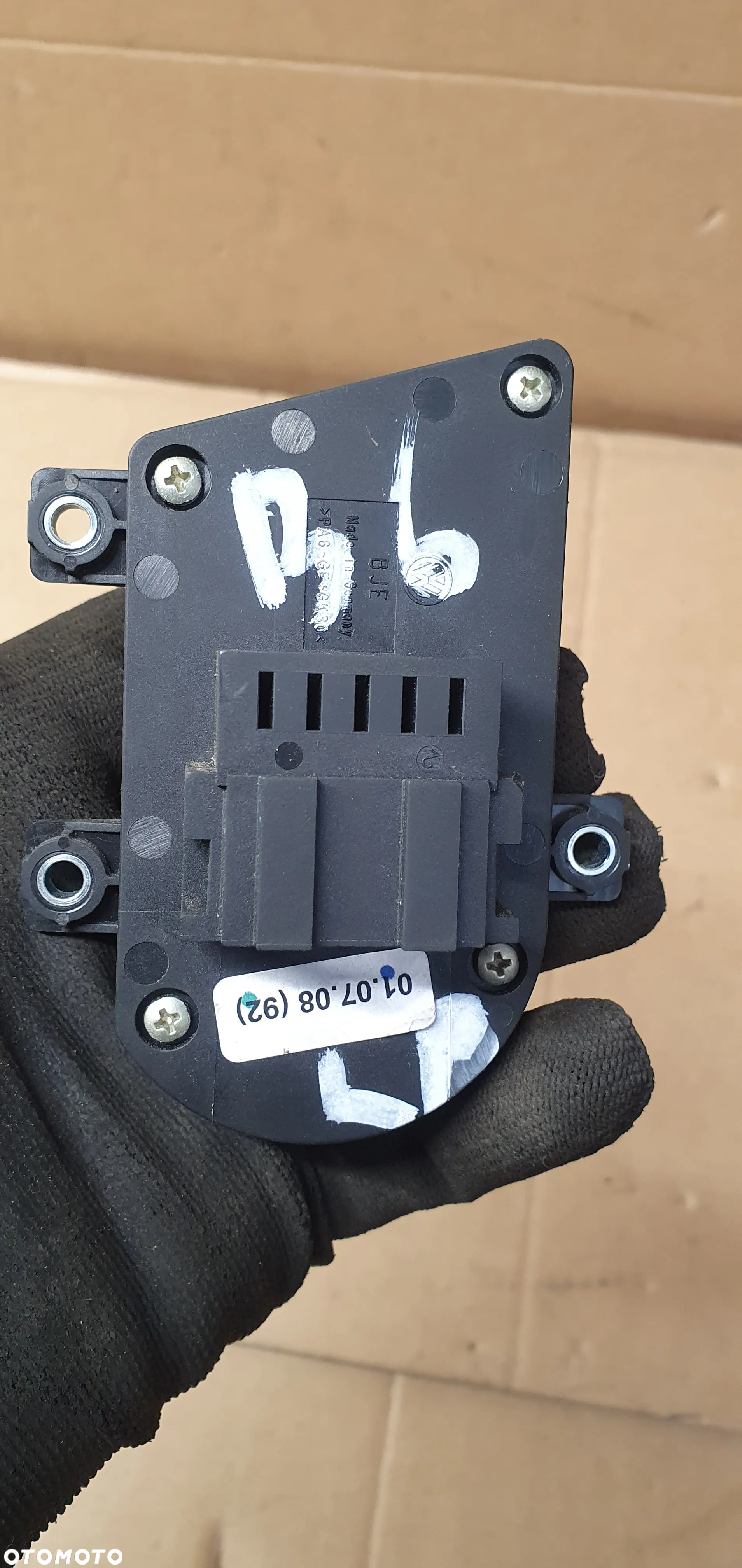 Panel przełącznik regulacji fotela kierowcy lewy VW Passat B6 3C0959777 - 7