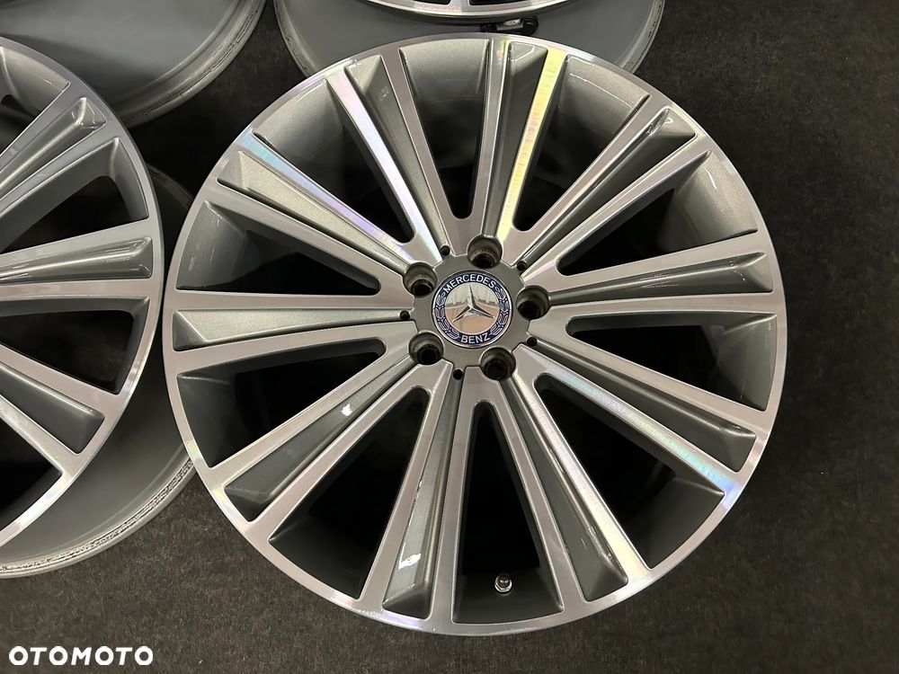 Alufelgi Mercedes S-Klasa W222, W221, E-Klasa W213, GLC, GLK 20 cali 5x112 4szt. Ładne z czujnikami! - 7