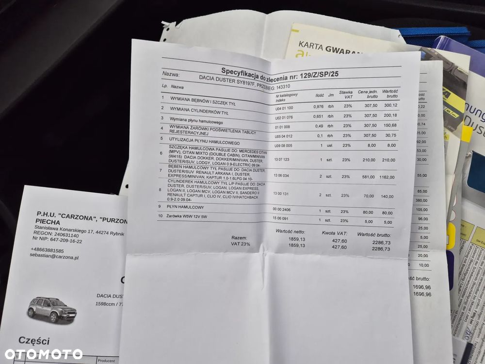 Dacia Duster 1.6 16V 4x2 Ambiance - 19