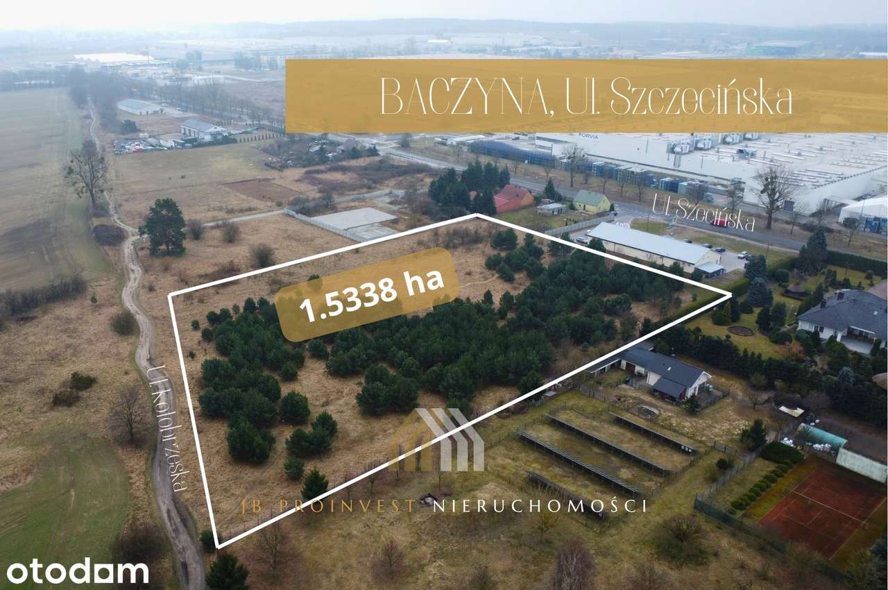 DZIAŁKA USŁUGOWA– GORZÓW, UL. Szczecińska- dowolny podział działki - Pełny obrazek: 2/4