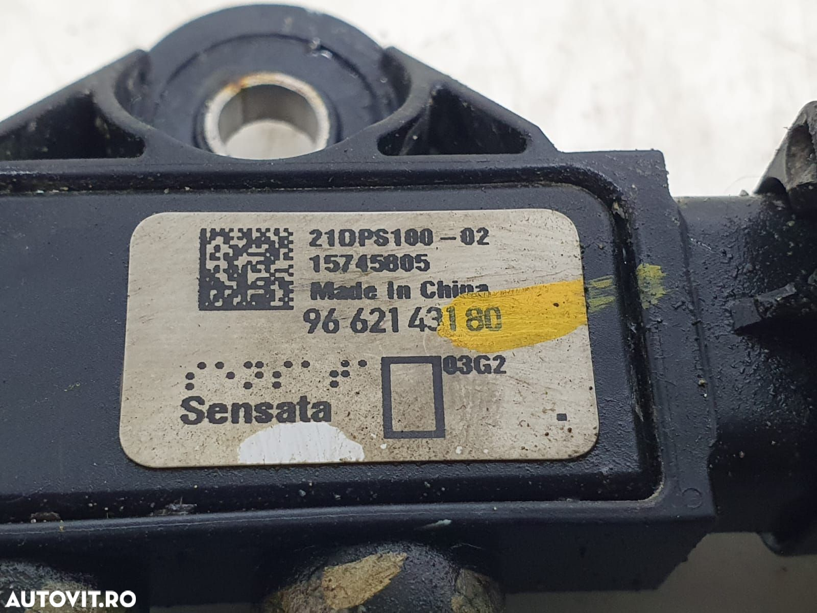 Senzor presiune gaze 1.6 hdi 9hz 9662143180 Peugeot 307 1 [facelift] - 3