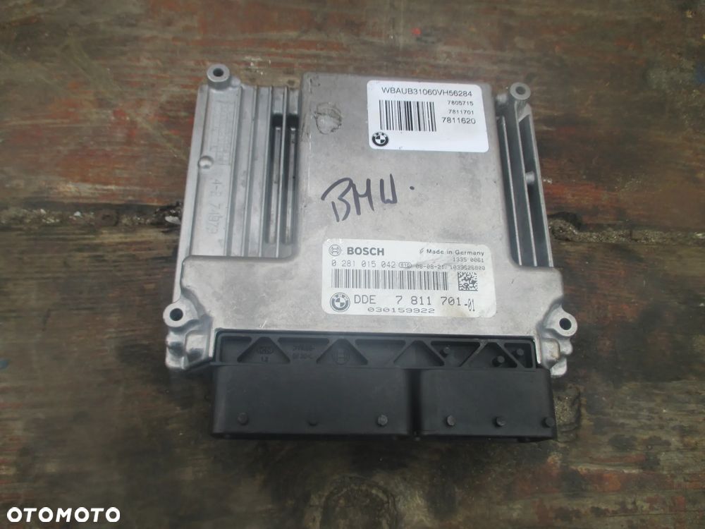 Sterownik komputer BMW 3 E90 0281015042 - 1