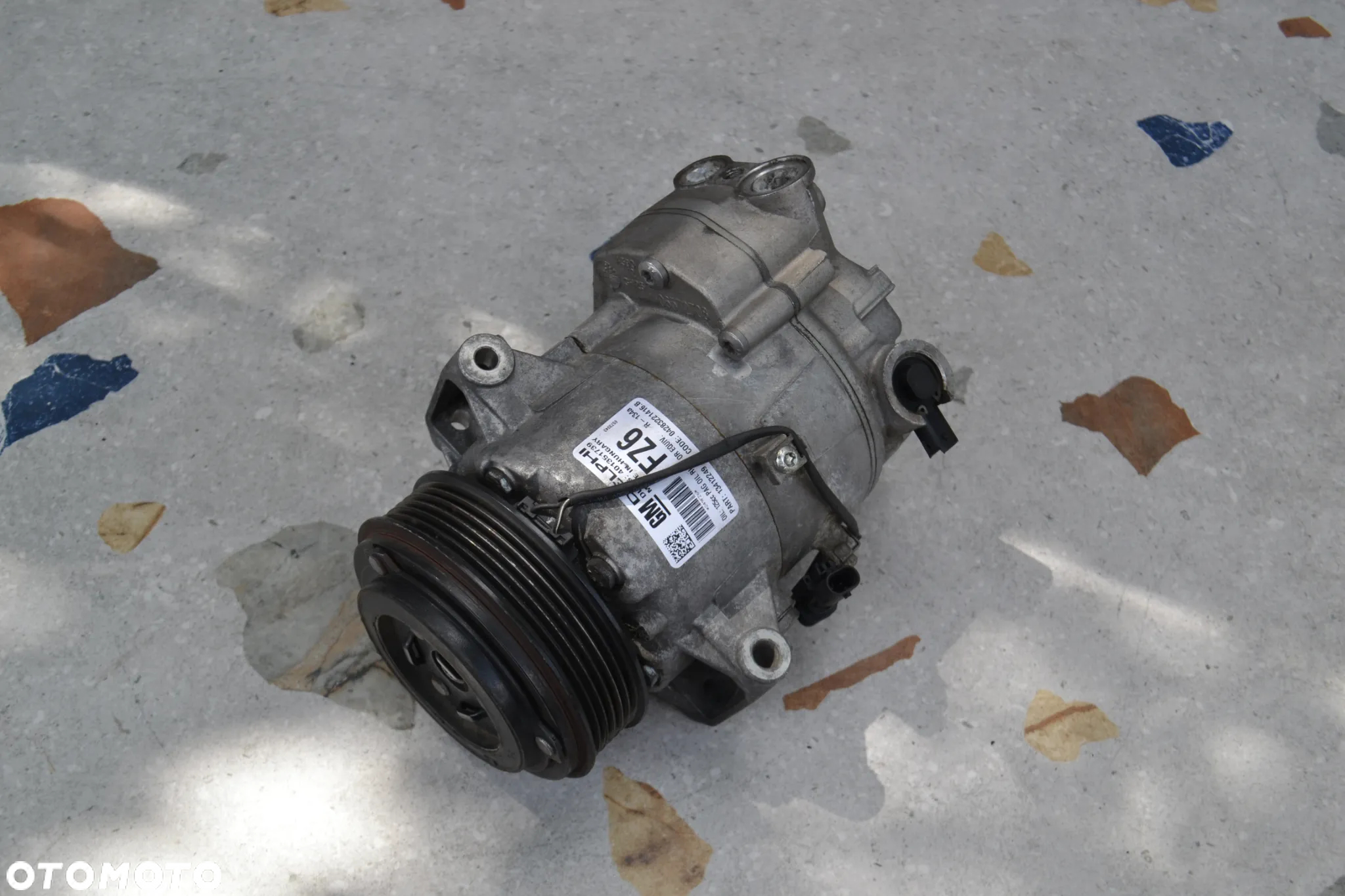 OPEL ASTRA J IV ZAFIRA C MERIVA B SPRĘŻARKA KOMPRESOR KLIMATYZACJI DELPHI 13412249 - 2