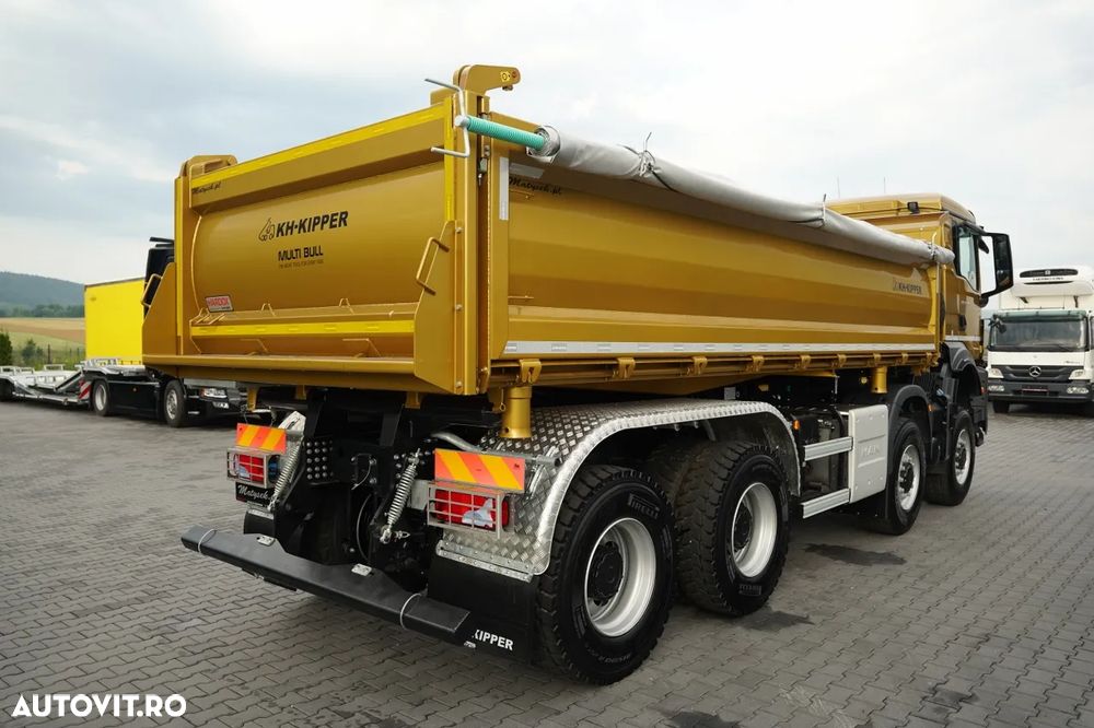 MAN TGS 41.480 / 8X6 / BASCULATOR 3 LATE / BORDMATIC / KH KIPPER / AUTOMAT / NOU / 2026 / - 14