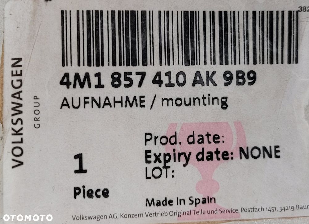 LUSTERKO LEWE AUDI Q7 4M1857410AK 10PIN - 12