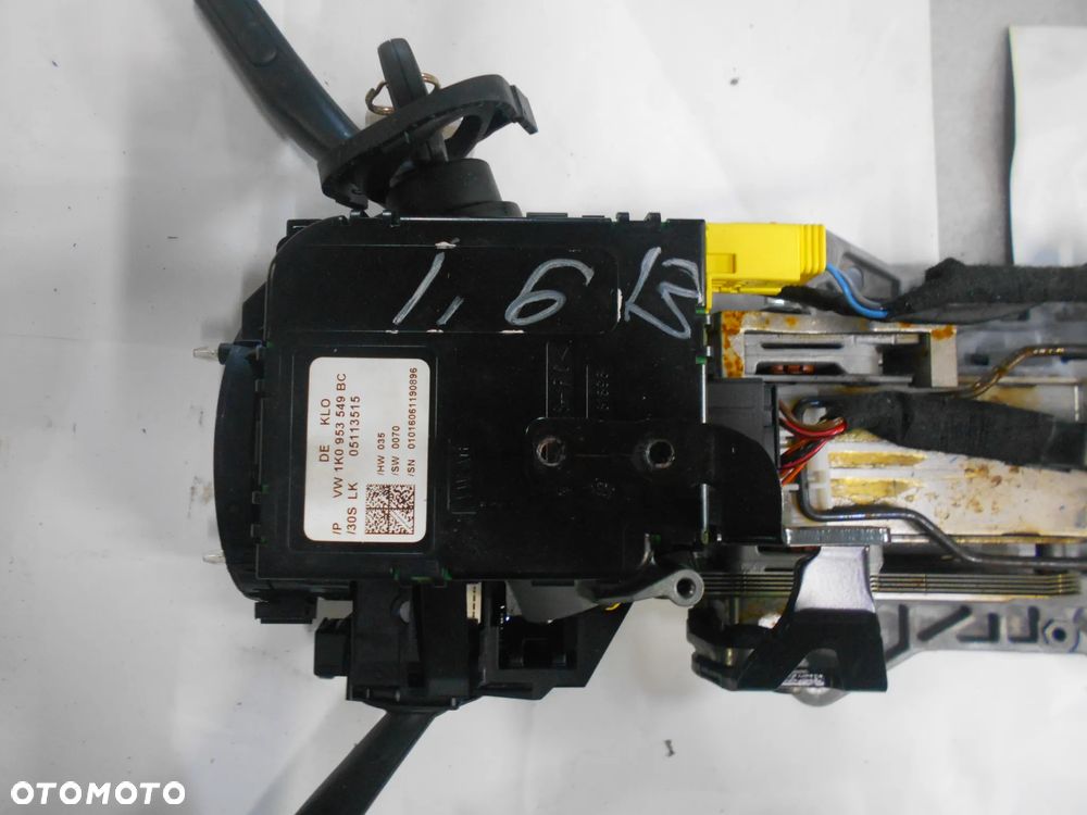 Zestaw Startowy Komputer Stacyjka Pętla Kluczyk Seat Skoda Volkswagen 1.6 BENZYNA MPI 06A906033FH 5WP40456 - 4